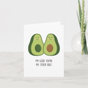 Fijn dat je mijn andere halve avocado Jubileum Kaa Kaart