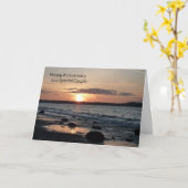 Fijn Jubileum voor een bijzonder stel Kaart (Gele Bloem)