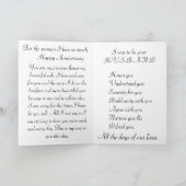 Fijn Jubileum voor haar Kaart (Binnen)