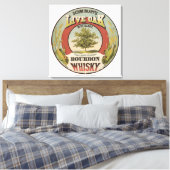 Fijn koper gedistilleerde Bourbon whisky. Canvas Afdruk (Insitu (Slaapkamer))