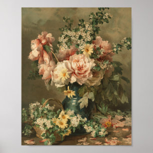Fijn Kunst Posterprint Bloemstilleven Poster