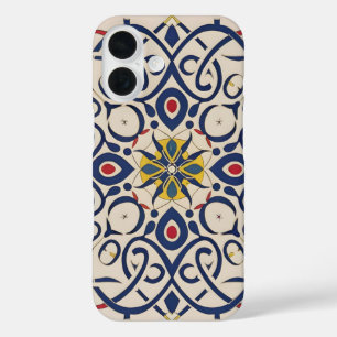 fijn mozaïek, Mandala Patroon iPhone 16 Hoesje