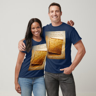 Fijn Pascha! Golden Matzah T-shirt