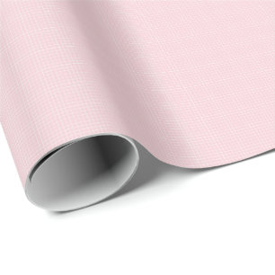 Fijn roze rasterpatroon cadeaupapier