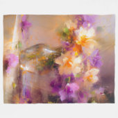 Fijn stilleven fleece deken (Voorkant (Horizontaal))