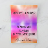 Fijn thuis Leuke huis Aankondiging (Binnen)