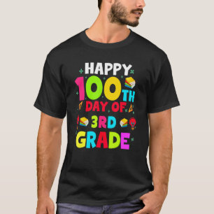 Fijne 100 dagen van de Kind-lerarenstudent van de T-shirt