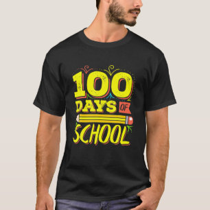 Fijne 100e dag schooluitval voor de kindertuin t-shirt