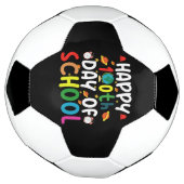 Fijne 100e dag van de leerling van de school voetbal (Gedraaid)