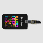 Fijne 100e dag van de School voor docenten en stud Bagagelabel (Voorkant (horizontaal))