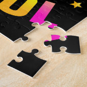 Fijne 100e dag van de School voor docenten en stud Legpuzzel (Zijkant)