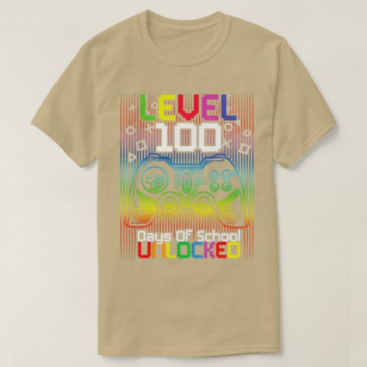 Fijne 100e dag van de School voor docenten en stud T-shirt (Design voorkant)
