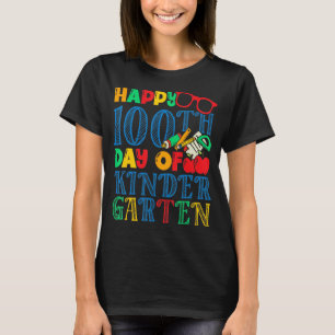Fijne 100ste dag van de leerling-kinderarts t-shirt