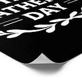 Fijne 1e Vaderdag Poster – Cadeau voor Nieuwe Vade (Hoek)