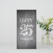 Fijne 25ste verjaardag op de krijgsraad (Staand voorkant)