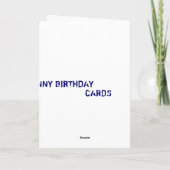 Fijne 3D verjaardag!!! Kaart (Achterkant)