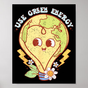 Fijne aarddag 2026, red de planeet aarde dag poster