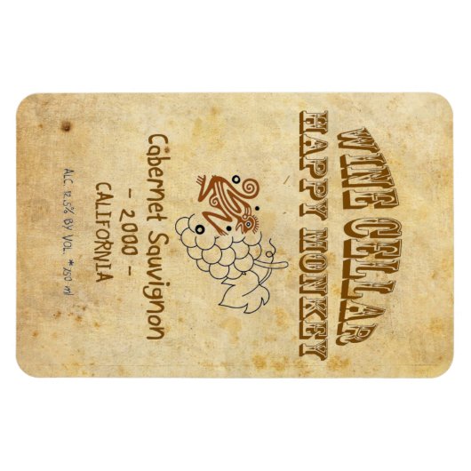 Fijne apen Premium Magnet! Magneet (Horizontaal)