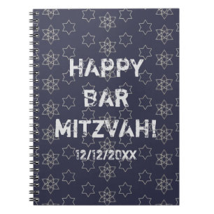 Fijne Bar Mitzvah! Notitieboek