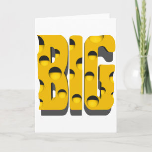 Fijne Big Cheese Day! Kaart