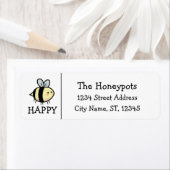 Fijne bijenlabel etiket (Insitu)