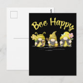 Fijne bijenteeltgnomen briefkaart (Voorkant / Achterkant)