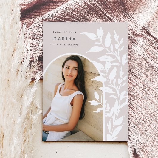 Fijne bladeren | Foto-Afstuderen Aankondiging