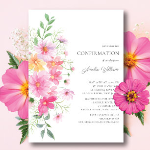 Fijne bloemblaadjes bevestiging kaart