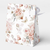 Fijne bloemen en vlinders bedankdoosjes (Achterkant)