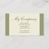 Fijne bloemen Sweet meisjes in bloemhoofden CC1216 Visitekaartje (Achterkant)