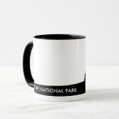 Fijne boog silhouet Mok (Voorkant links)