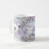 Fijne bouquet van anemonen. koffiemok (Voorkant links)