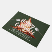 Fijne Campers Forest Green Deurmat (Schuin)