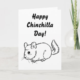 Fijne Chinchilla dag! Kaart