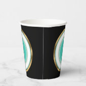 Fijne Chinese illusie Papieren Bekers (Rechts)