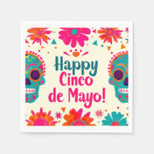 Fijne Cinco de Mayo! Papieren Servetten