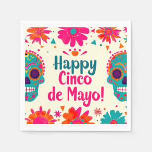 Fijne Cinco de Mayo! Papieren Servetten