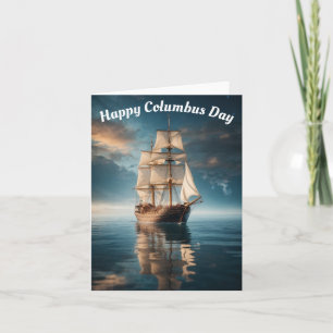 Fijne Columbus dag Kaart