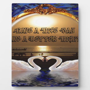 Fijne dag en een betere avond tekst quote fotoplaat