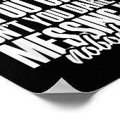 Fijne dag, maar als je kan poster (Hoek)