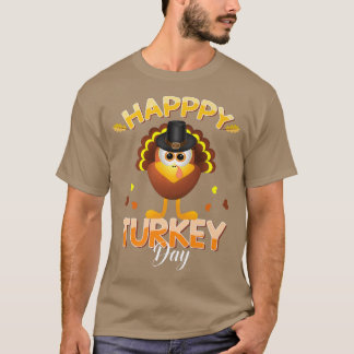 Fijne dag Thanksgiving dag feestdag T-shirt