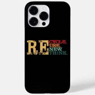 Fijne Dag van de Aarde Recycle Hergebruik Vernieuw Case-Mate iPhone 14 Pro Max Hoesje
