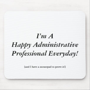 Fijne dag van de Administratieve Beroeps! Muismat