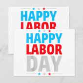 Fijne Dag van de Arbeid! Kaart (Voorkant / Achterkant)