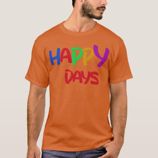 fijne dagen 80s familie t-shirt