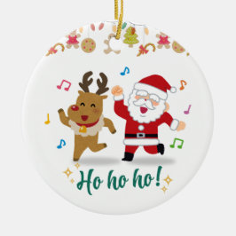 Fijne dans keramisch ornament