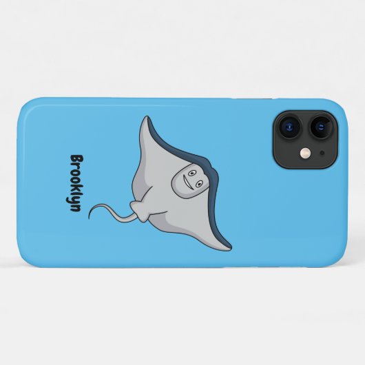 Fijne doornvis cartoon Case-Mate iPhone case (Achterkant (horizontaal))