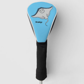 Fijne doornvis cartoon golfheadcover