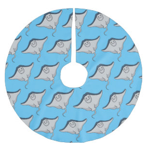 Fijne doornvis cartoon kerstboom rok