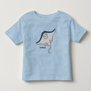 Fijne doornvis cartoon kinder shirts
